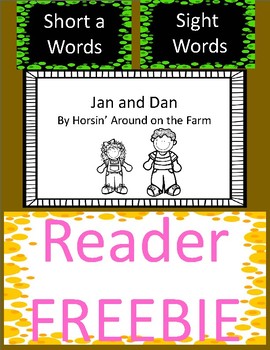 Preview of Emergent Reader - Short a and Sight words