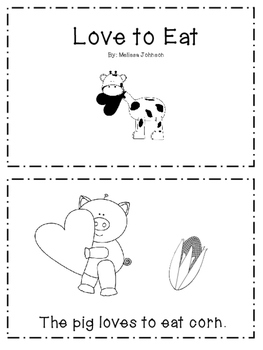 Preview of Emergent Reader- Valentine's Day
