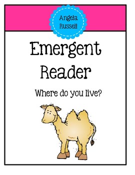 Preview of Emergent Reader - Where do you live?