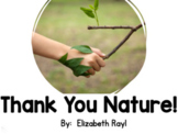 Emergent Reader for Gratitude Lesson-Thank You Nature