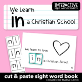 Emergent Reader for Lutheran Schools Week: "We Learn in a 