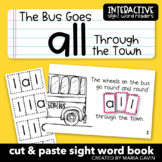 Emergent Reader for Sight Word ALL: "The Bus Goes ALL Thro