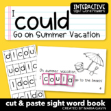 End of the Year Emergent Sight Word Reader: "I Could Go on