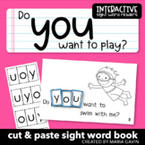 Emergent Reader for Sight Word YOU: "Do You Want to Play?"