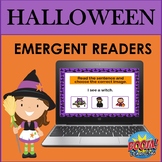 Emergent Readers BOOM CARDS: HALLOWEEN