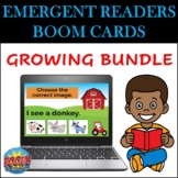 Emergent Readers Boom Cards: GROWING BUNDLE