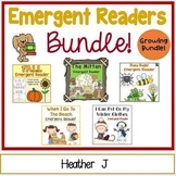 Emergent Readers Bundle  / Back to School  /  Literacy