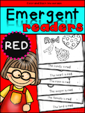 Emergent Readers: Color Words RED