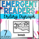 Printable Readers: 7 Ending Digraph for Special Education 