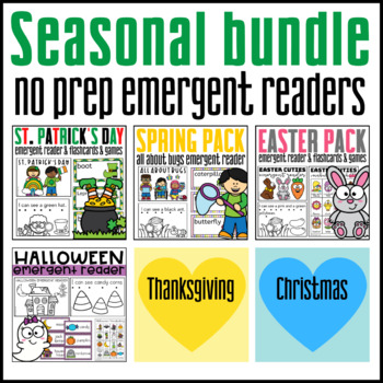 Preview of Emergent Readers Growing Bundle