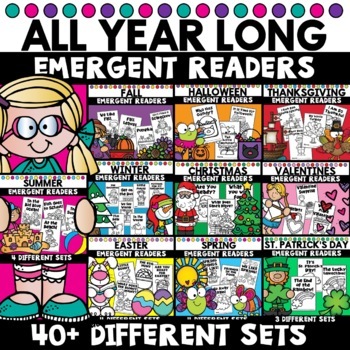 Preview of Emergent Readers Kindergarten Sight Words