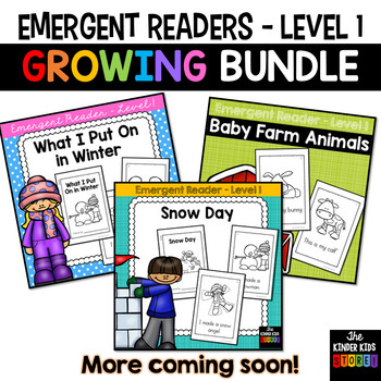Preview of Emergent Readers BUNDLE