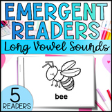 Printable Readers: 5 Long Vowel Readers (Single Word) - Sp