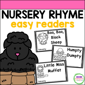 Preview of Nursery Rhyme Easy Readers