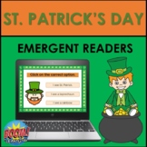 Emergent Readers: ST. PATRICK'S DAY BOOM CARDS