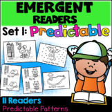 Emergent Readers: Set 1 - Predictable Books (Distance Learning)