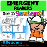 Emergent Readers: Set 2 - Seasonal Books  (Distance Learning)