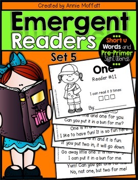Preview of Emergent Readers Set 5
