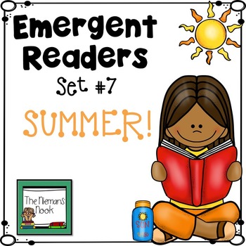 Preview of Summer Emergent Readers- Set #7