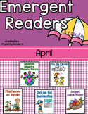 Emergent Readers Set for April in Spanish.