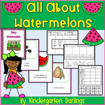 Literacy Centers and NonFiction Writing Unit about Watermelons | TPT