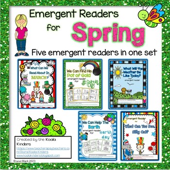 Preview of Emergent Readers for Spring Bundle