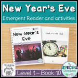 Emergent reader activities- Printable- New Year's Eve