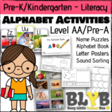 Emerging Pre-Reader - Alphabet Tracing Book, ABC Posters, 