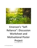 Emerson's Self Reliance: Discussion Questions and Poster Project