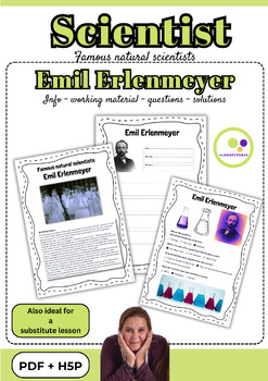 Preview of Emil Erlenmeyer | Scientist | PDF H5P | Chemist | Chemistry