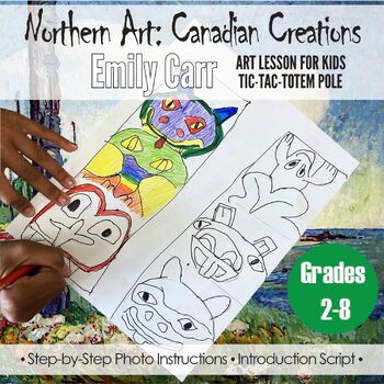 Preview of Emily Carr: Totem Poles - Art Lesson for Kids