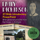 Emily Dickinson Introductory PowerPoint and Poetry Writing
