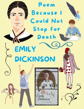 Preview of Emily Dickinson Lyrical Poem: Because I Could Not Stop For Death - Quick Lesson