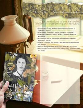 Preview of Emily Dickinson Poetry Collection + Blog Assignment