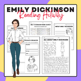 Emily Dickinson - Reading Activity Pack | Autism Acceptanc