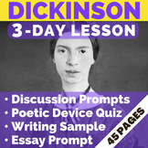 Emily Dickinson's 10 BEST Poems | Discussion Questions, Quizzes, Assignment, Key