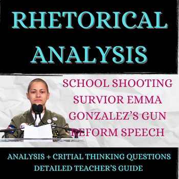 Preview of Rhetorical Appeals in Modern Speeches | Analysis of Gun Reform Speech