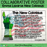 Emma Lazarus New Colossus Collaborative Poster