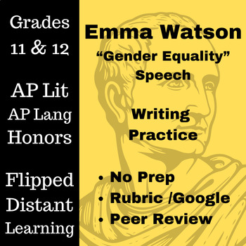 Preview of Emma Watson He for She Speech Gender Equality UN Women Goodwill 2014
