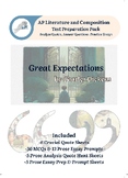 Great Expectations—AP Lit Test Prep Pack: MCQs, Prose Essa