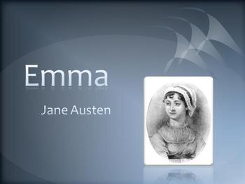 Preview of "Emma" by Jane Austen, Powerpoint Presentation