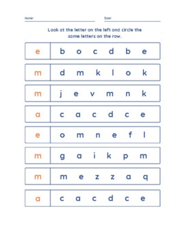 Emma name Tracing and Handwriting Worksheet by Britni Tommasi | TPT