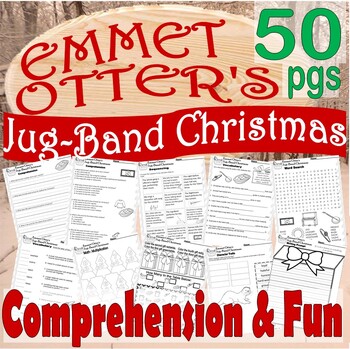 Preview of Emmet Otter’s Jug Band Christmas Read Aloud Comprehension Book Study Companion