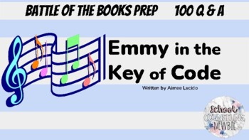 Preview of Emmy in the Key of Code (Lucido) Battle of the Books Prep
