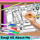 All About Me Poster : Back to School Activity : Get to Kno