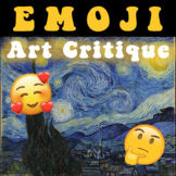 Emoji Art Critique - Distance Learning Activity.