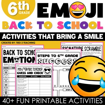 Emoji Phraseology - Back 2 School Edition