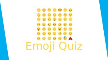 Preview of Emoji Book Quiz: Can you guess the book?