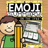 Emoji Book Summary Using Pic Collage on the iPad