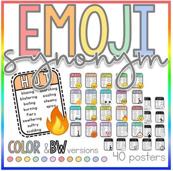 Preview of Emoji Synonym Posters
